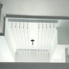 Varal individual com espaço para luminária